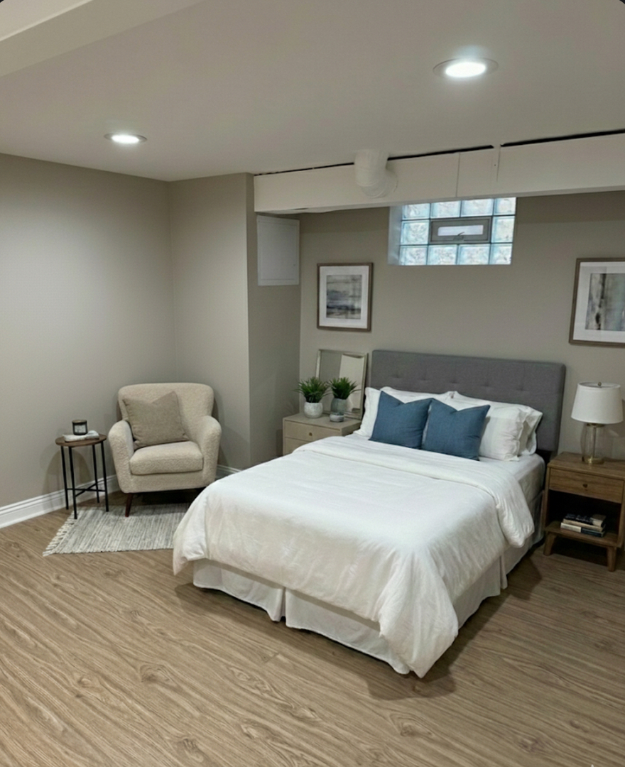 11754 South Laflin Street Chicago, IL 60643 - Photo 15 of 18 a bedroom with a bed and wooden floor