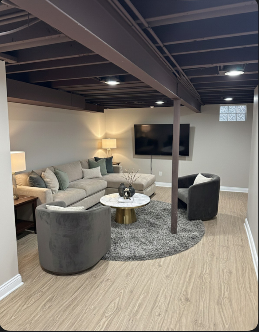 11754 South Laflin Street Chicago, IL 60643 - Photo 10 of 18 a living room with a couch and a flat screen tv