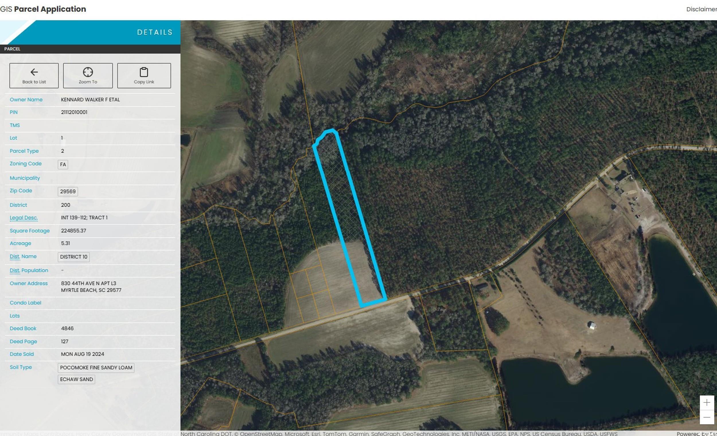 Tbd Tansy Road Loris, SC 29569 - Photo 9 of 9 Map / location