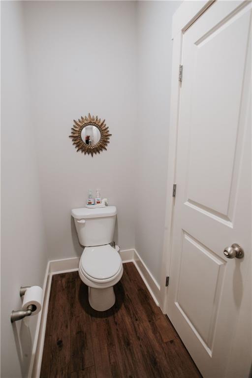 3221 Hollonville Road Williamson, GA 30292 - Photo 26 of 46 a bathroom with a toilet and a sink