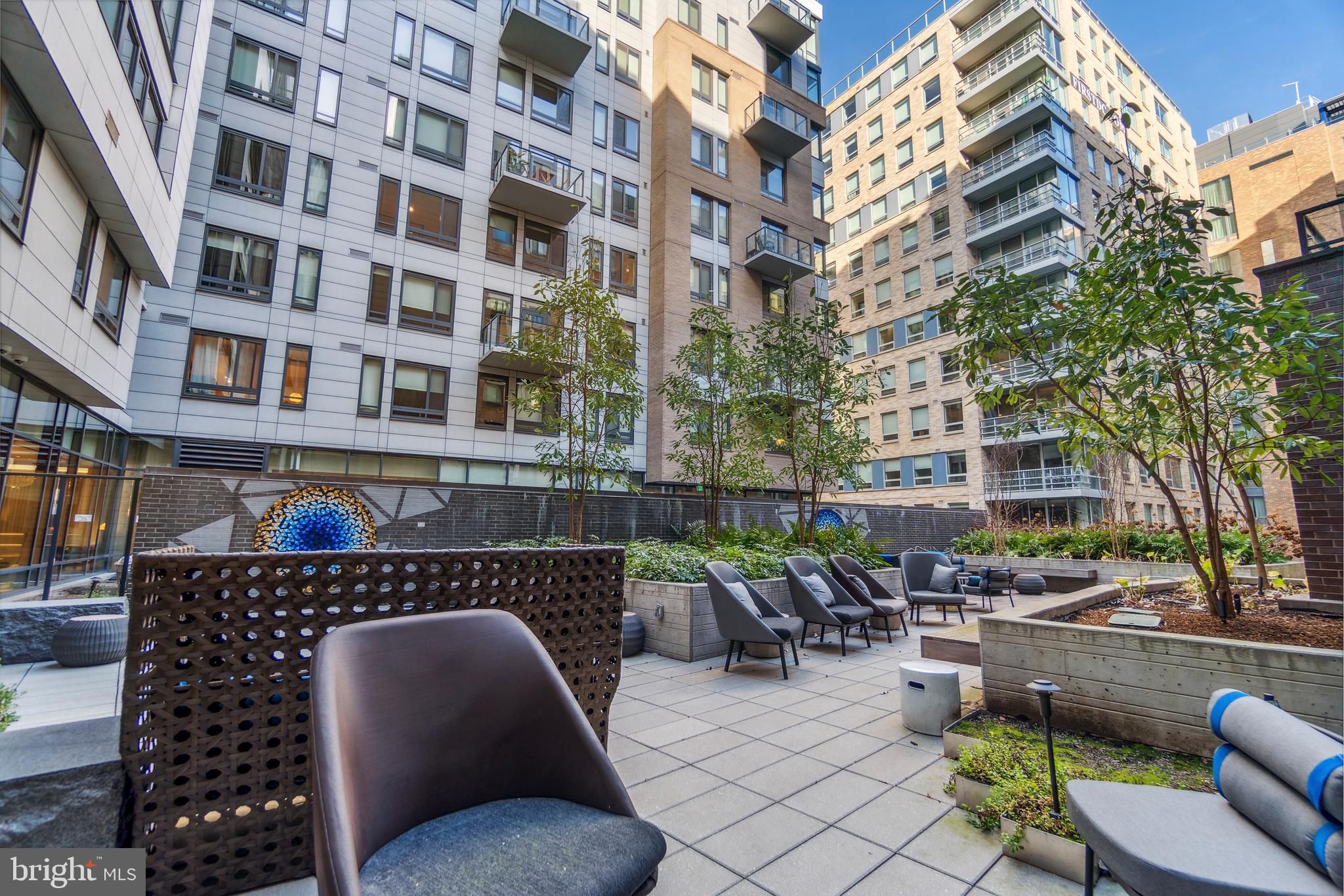 70 N Street Southeast, Unit 813 Washington, DC 20003 - Photo 22 of 30 Lower level outdoor patio