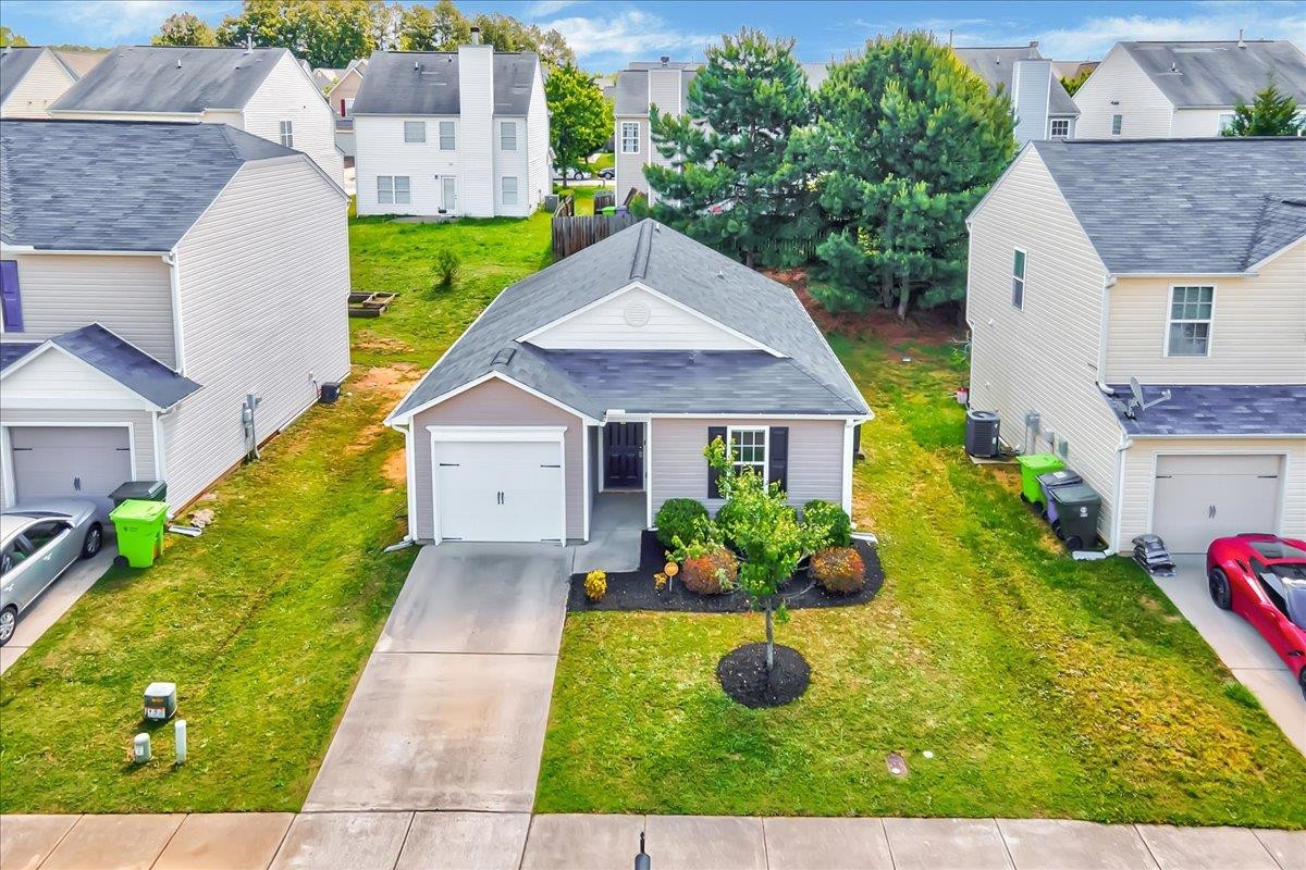 1621 Brownairs Lane Raleigh, NC 27610 - Photo 24 of 29 a aerial view of a house with yard and plants
