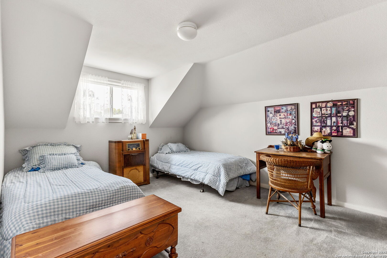 1434 Whispering Water Spring Branch, TX 78070 - Photo 14 of 45 a bedroom with two beds and a desk