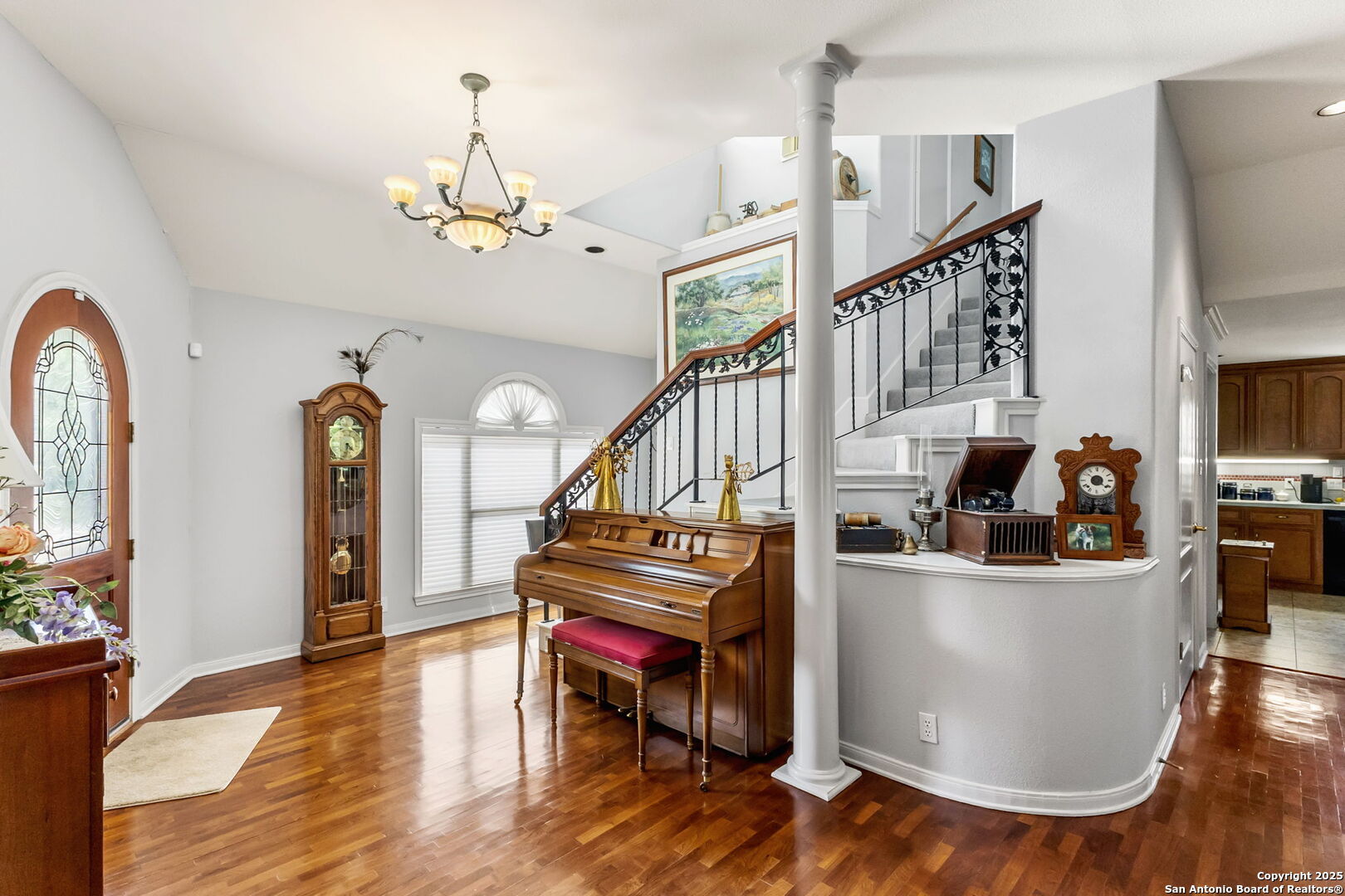 1434 Whispering Water Spring Branch, TX 78070 - Photo 6 of 45 a view of a living room and wooden floor