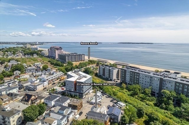 23 Sachem Street Revere, MA 02151 - Photo 16 of 17 an aerial view of a house with a garden