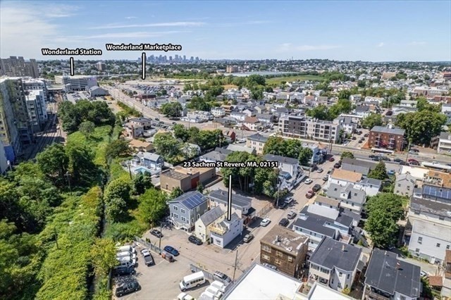 23 Sachem Street Revere, MA 02151 - Photo 17 of 17 an aerial view of a city