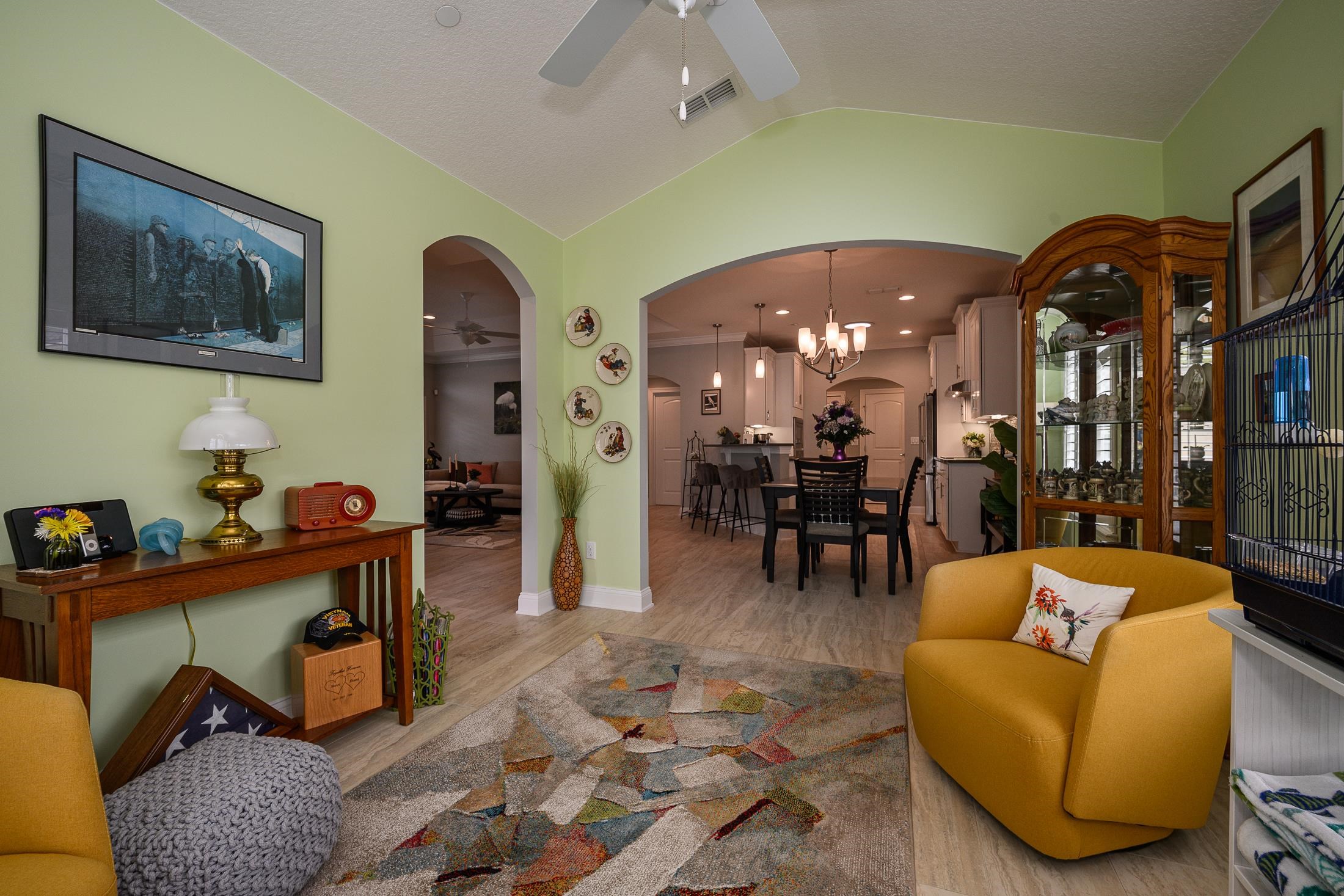 68 Ocale Court St. Augustine, FL 32084 - Photo 26 of 67 a living room with furniture and a dining table
