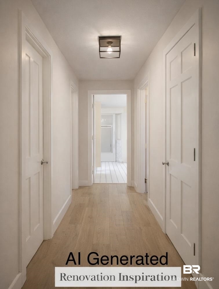 9565 Hildreth Drive Elberta, AL 36530 - Photo 13 of 15 AI Generated Hallway Reno Inspiration