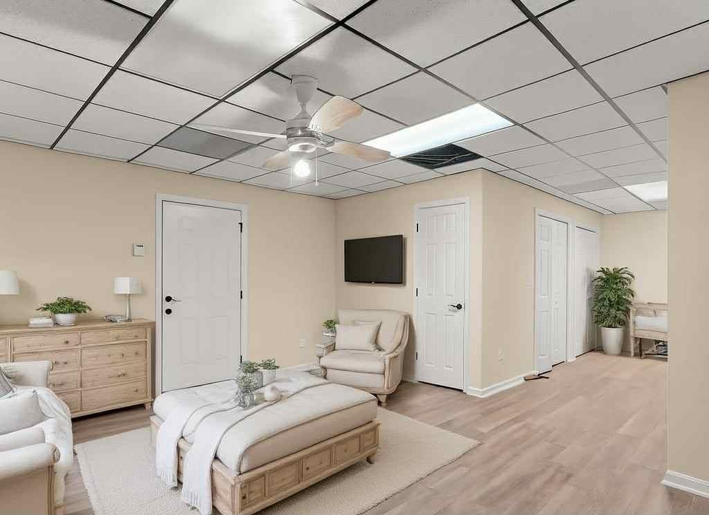 749 Hubert Pittman Road Pendergrass, GA 30567 - Photo 37 of 49 a bedroom with a large bed and a tv