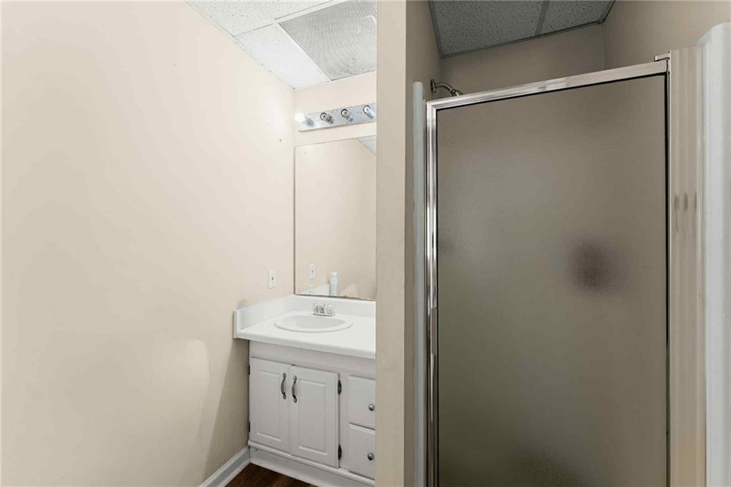 749 Hubert Pittman Road Pendergrass, GA 30567 - Photo 38 of 49 a bathroom with a sink toilet and vanity