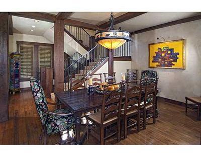 301 Eagle River Road Edwards, CO 81632 - Photo 8 of 20 a view of a dining room with furniture and chandelier