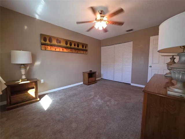 a view of a livingroom with furniture