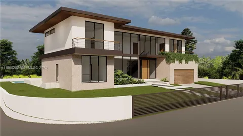 a house view with a outdoor space
