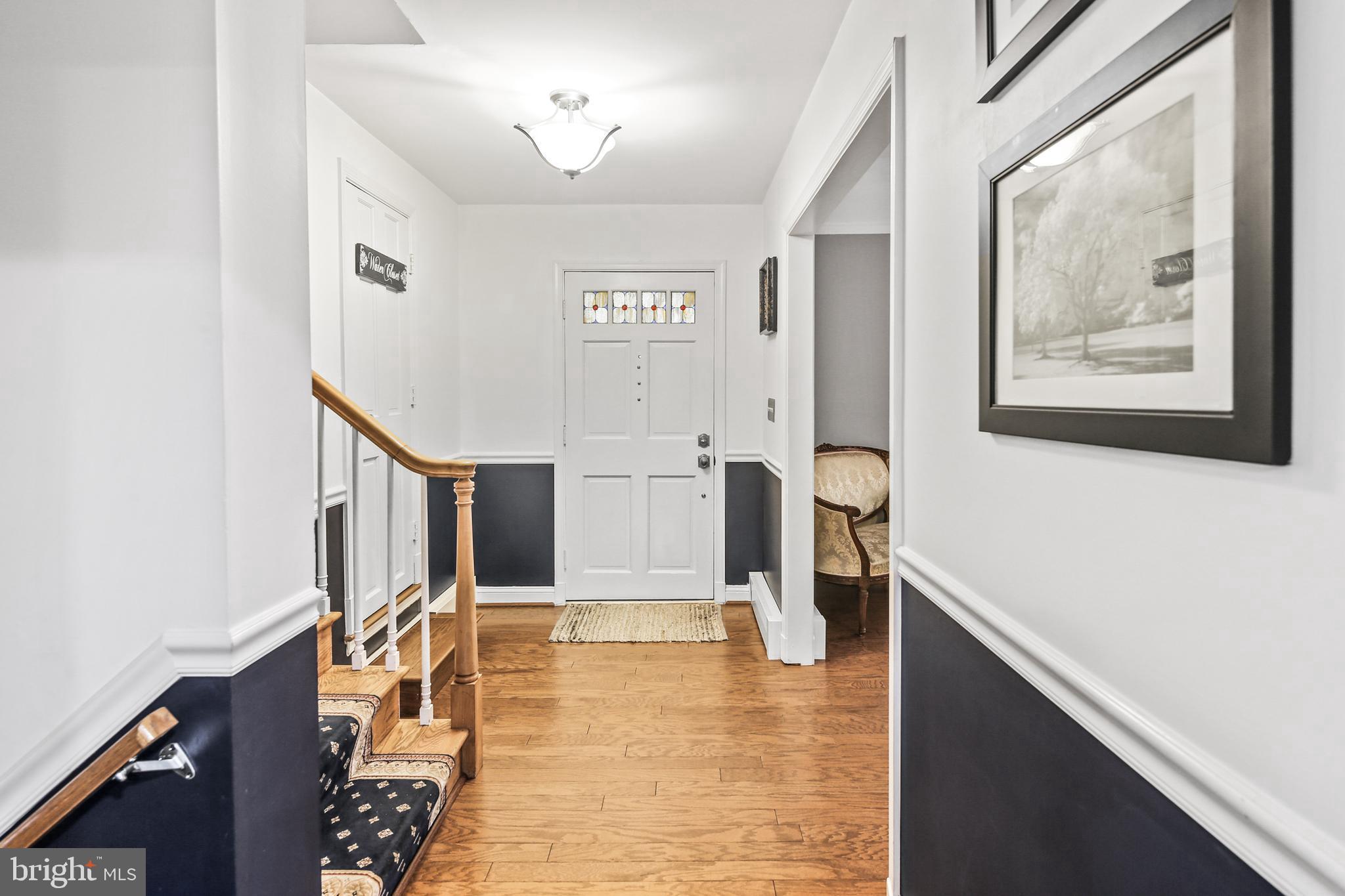 2205 Pot Spring Road Lutherville-Timonium, MD 21093 - Photo 13 of 46 Foyer with Half Bath
