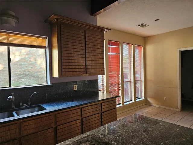 a view of room with a large window