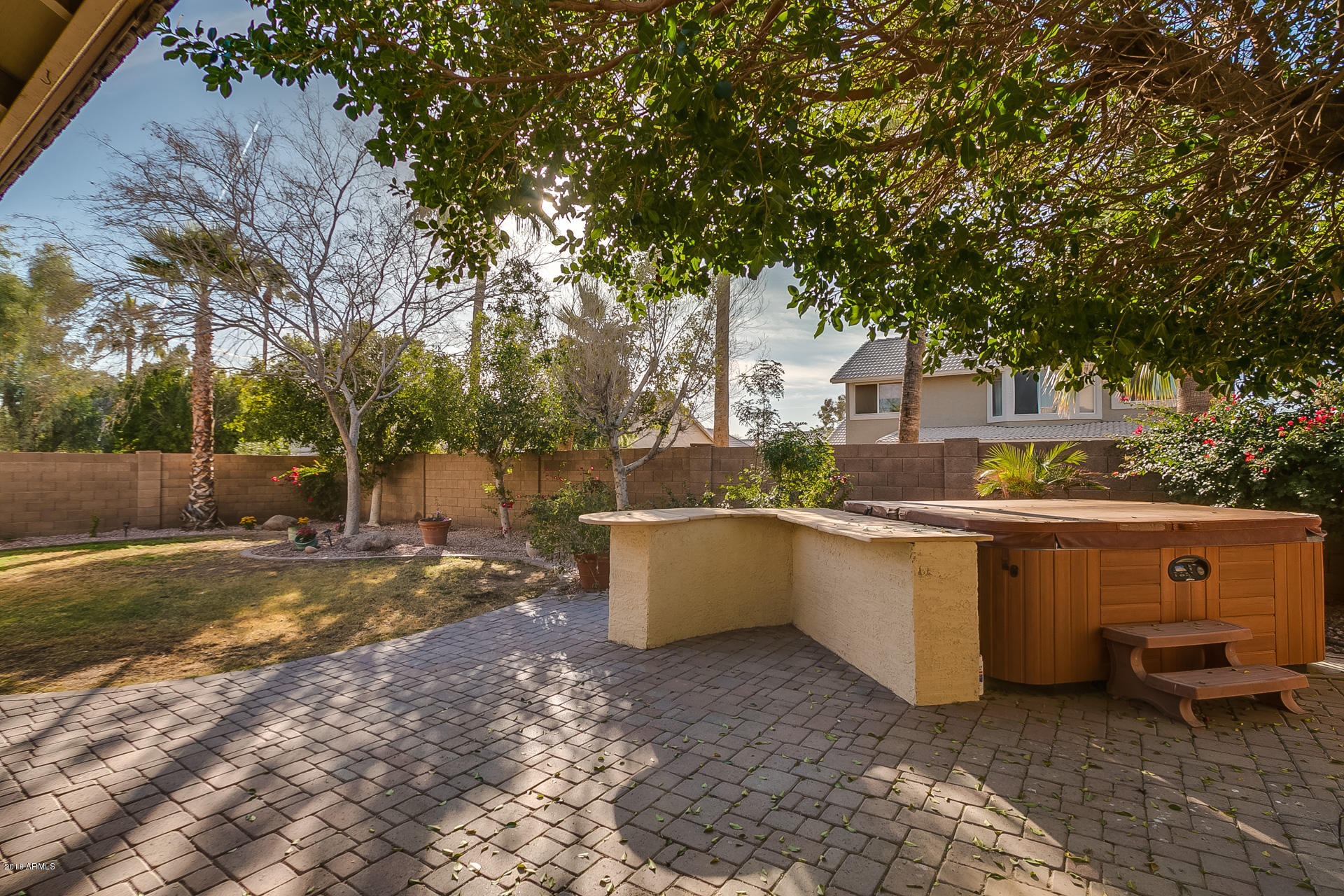 4225 East Rockledge Road Phoenix, AZ 85044 - Photo 18 of 20 Spa and entertainment bar