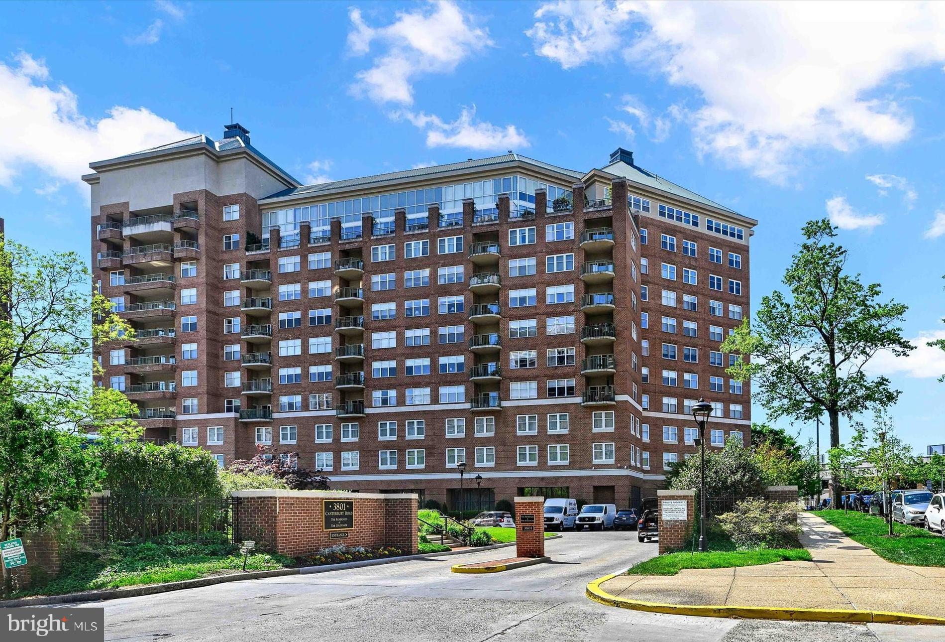 3801 Canterbury Road, Unit 1002 Baltimore, MD 21218 - Photo 2 of 32 a front view of a building with street view