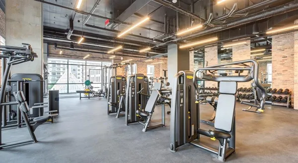 a view of gym