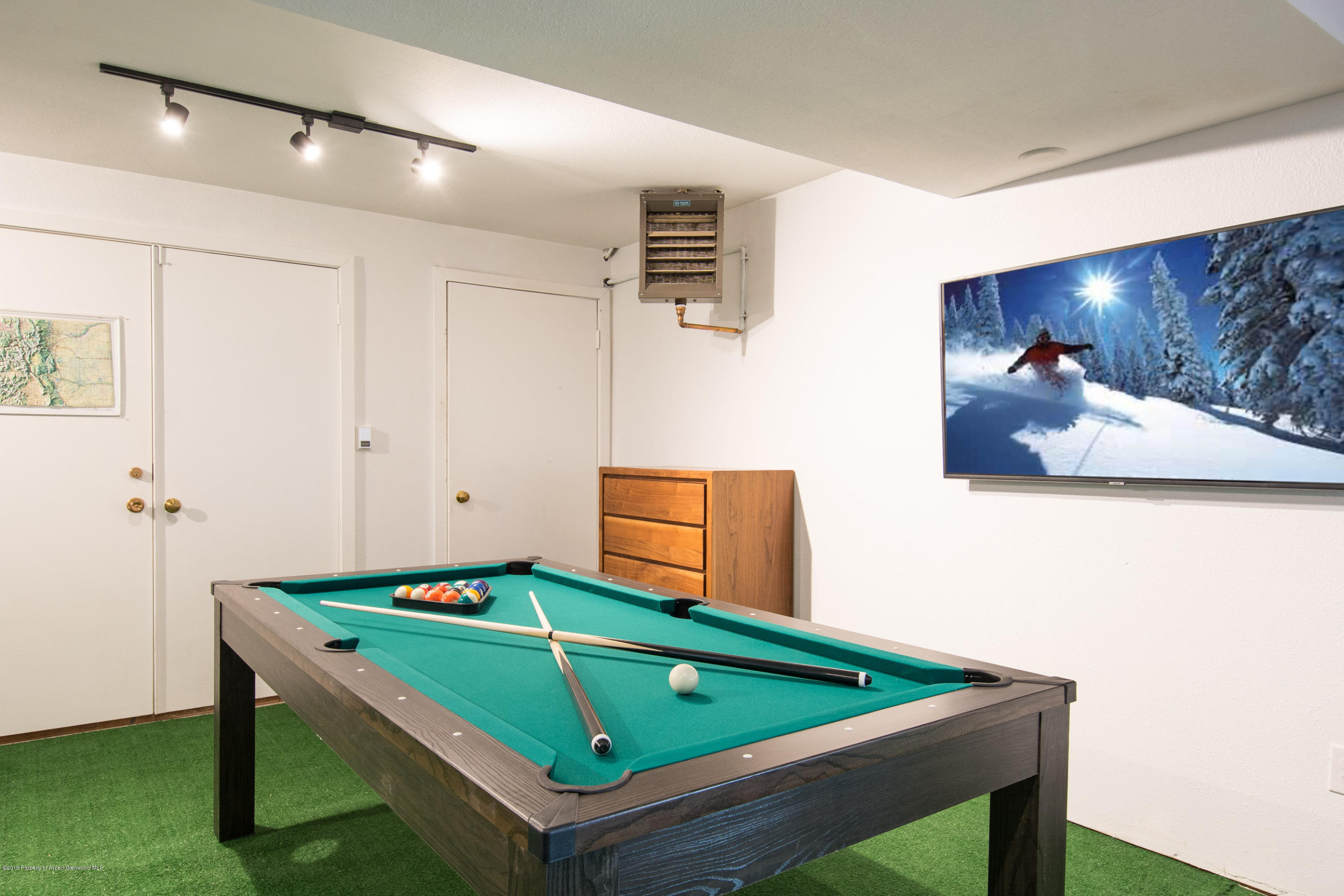 623 Faraway Road Snowmass Village, CO 81615 - Photo 26 of 30 a room with pool table and windows