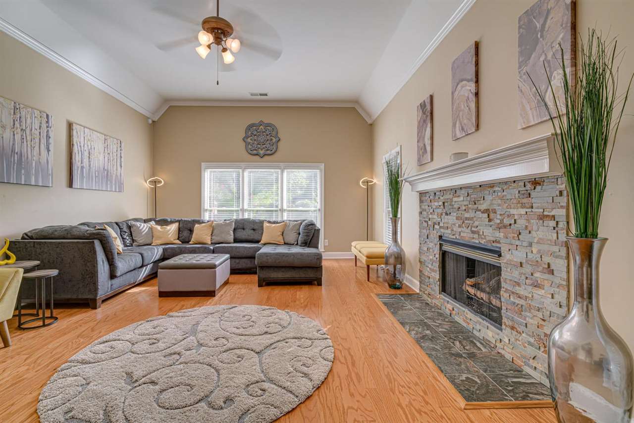 1344 Wahkin Road Collierville, TN 38017 - Photo 5 of 25 a living room with furniture fireplace and window