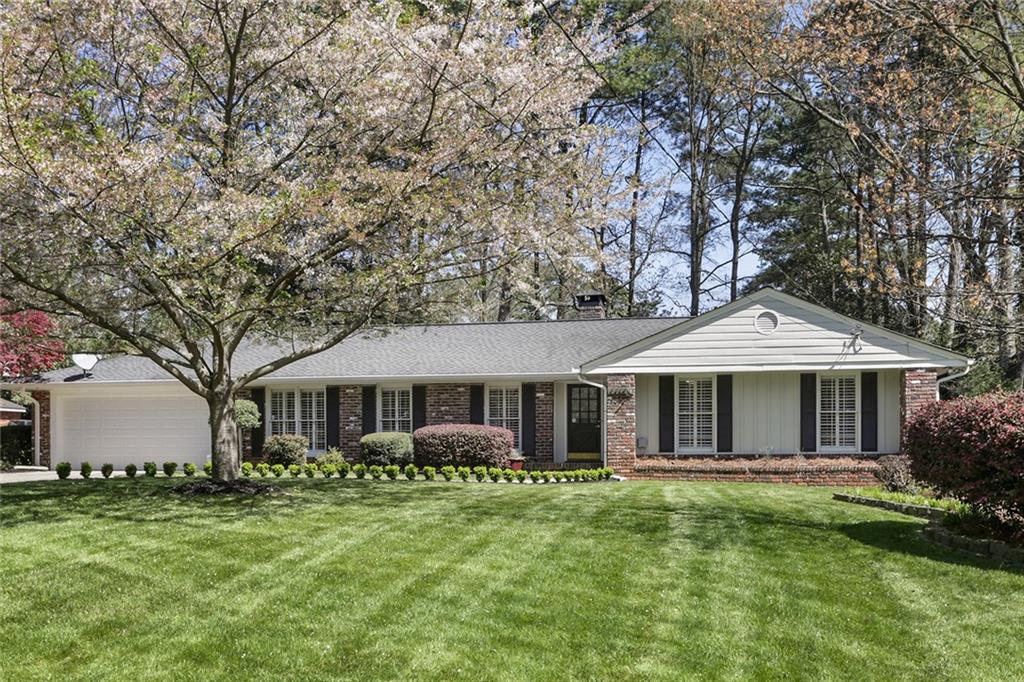 5805 Greenbrier Road Northeast Atlanta, GA 30328 - Photo 1 of 1 Beautiful one level living on one of the best streets in Hammond Hills! One of the most amazing yards in the neighborhood!