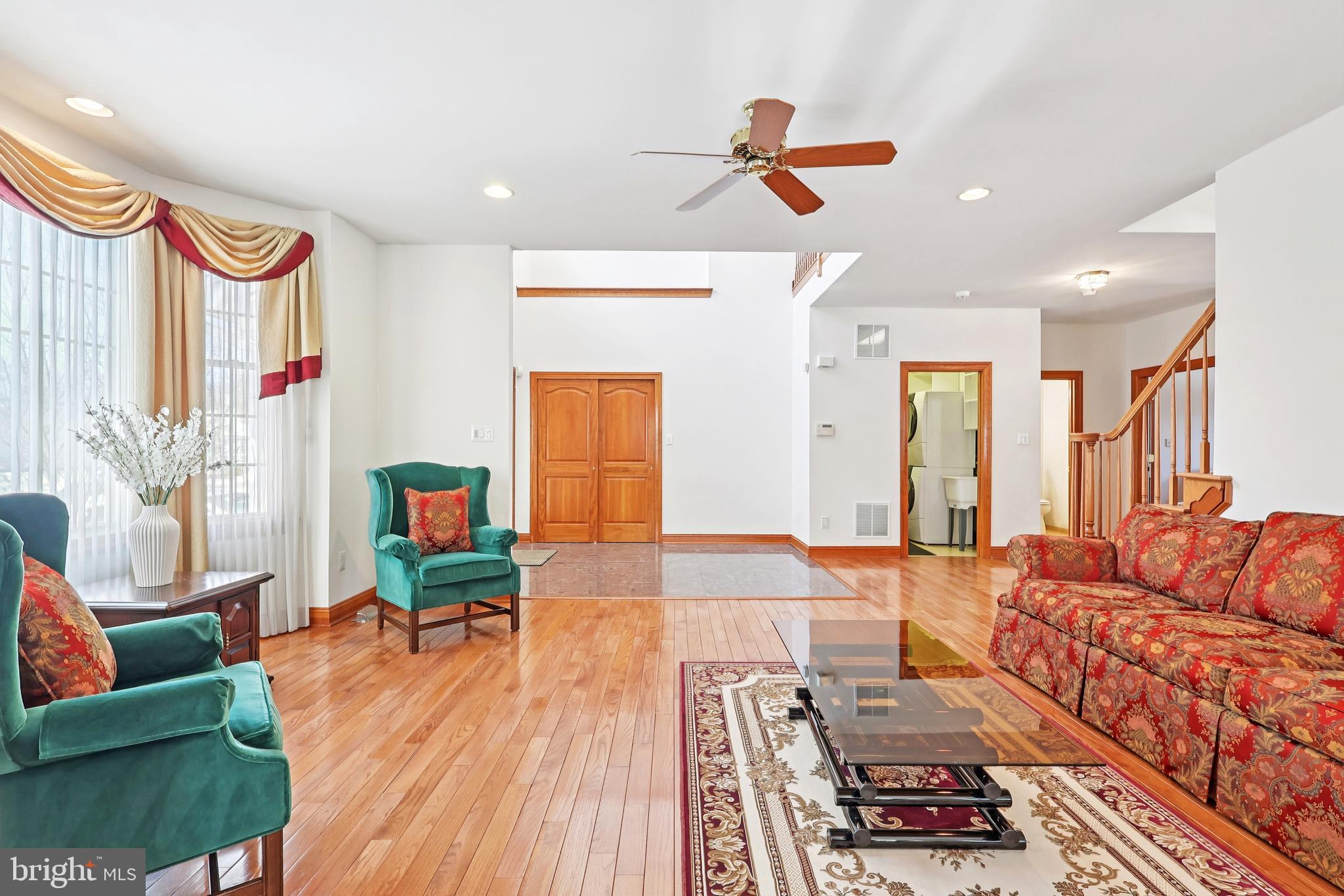 2 Kyle Court Mount Laurel, NJ 08054 - Photo 8 of 42 a living room with furniture and a wooden floor