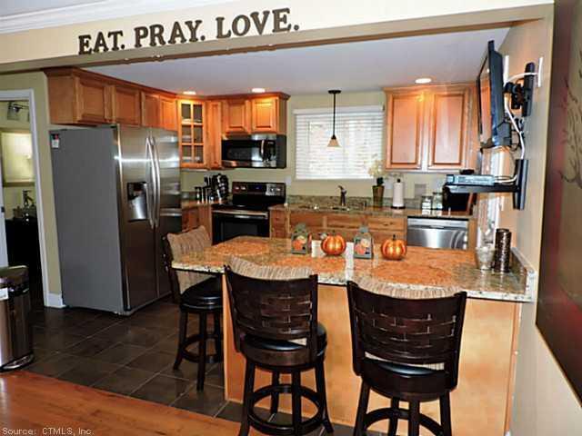 498 Three Mile Road Glastonbury, CT 06033 - Photo 1 of 1 Kitchen.
