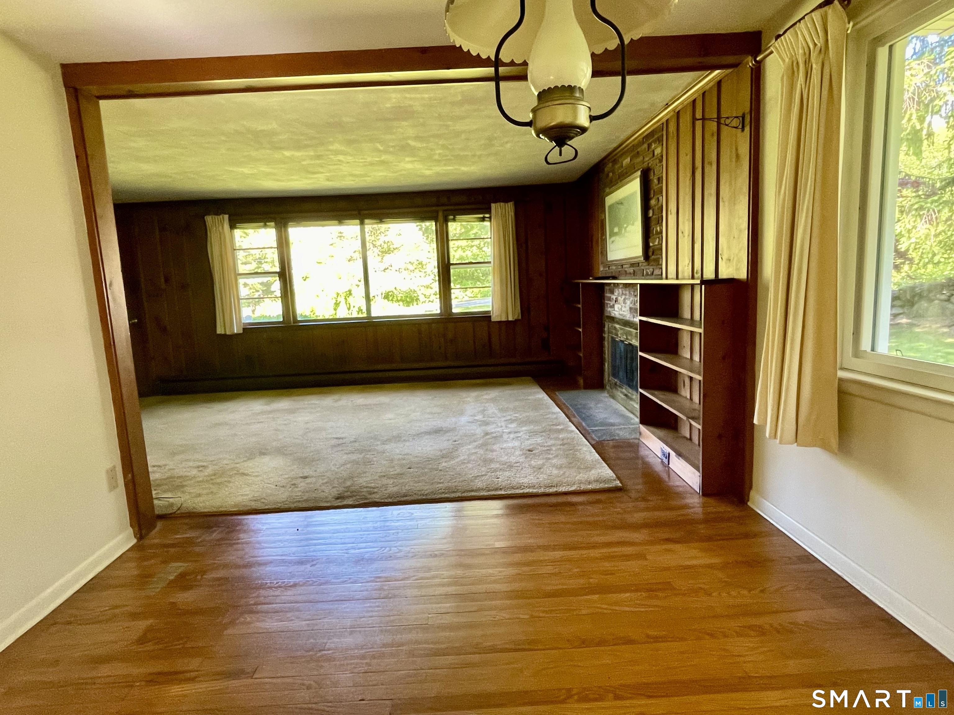 9 Apple Lane Redding, CT 06896 - Photo 19 of 39 Dining room is open to the living room
