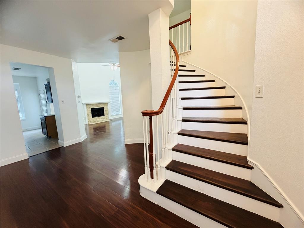 434 Moonlight Way Irving, TX 75063 - Photo 3 of 29 a view of entryway with wooden floor