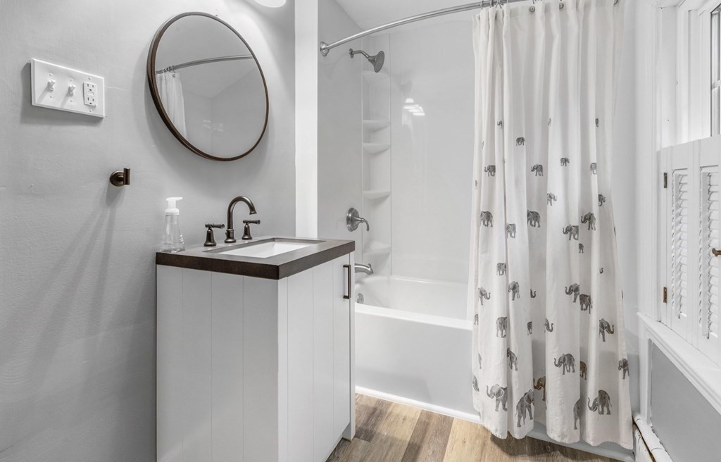 14 Kelsey Road Boxford, MA 01921 - Photo 23 of 39 a bathroom with a sink and a mirror