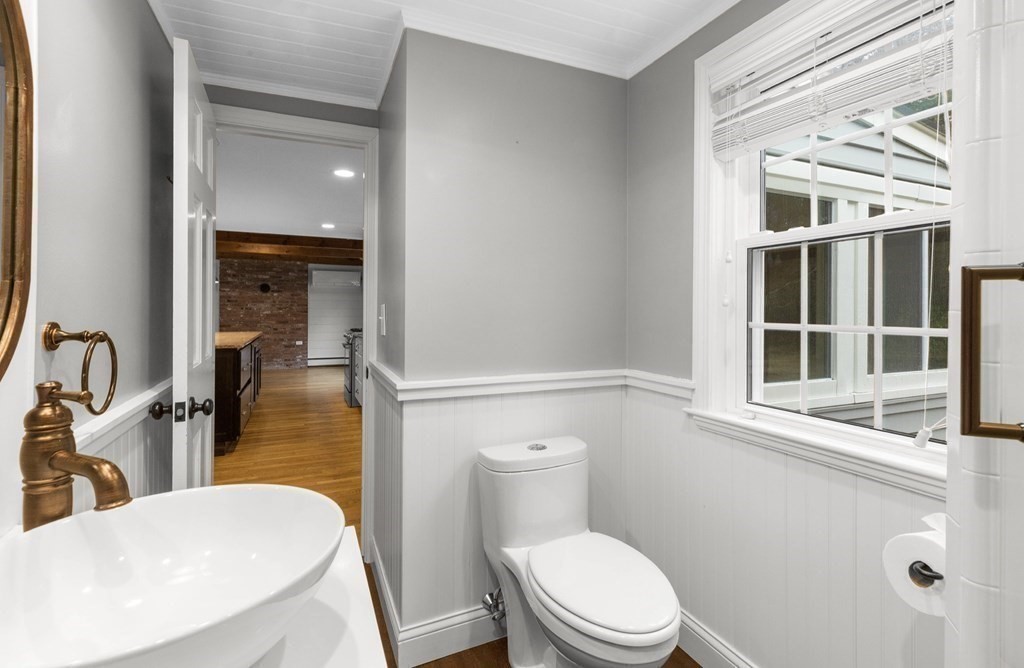 14 Kelsey Road Boxford, MA 01921 - Photo 24 of 39 a bathroom with a toilet a sink and a mirror