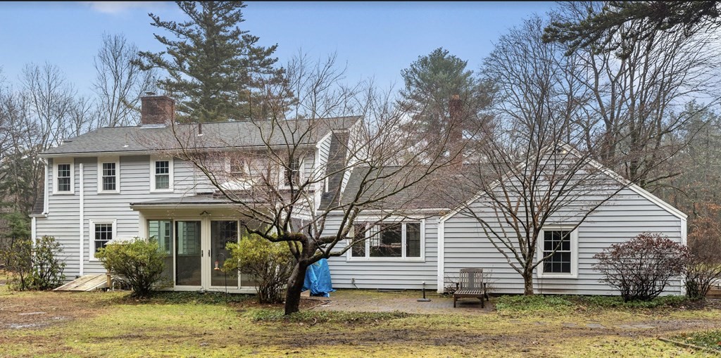 14 Kelsey Road Boxford, MA 01921 - Photo 33 of 39 a front view of a house with a yard balcony and large tree