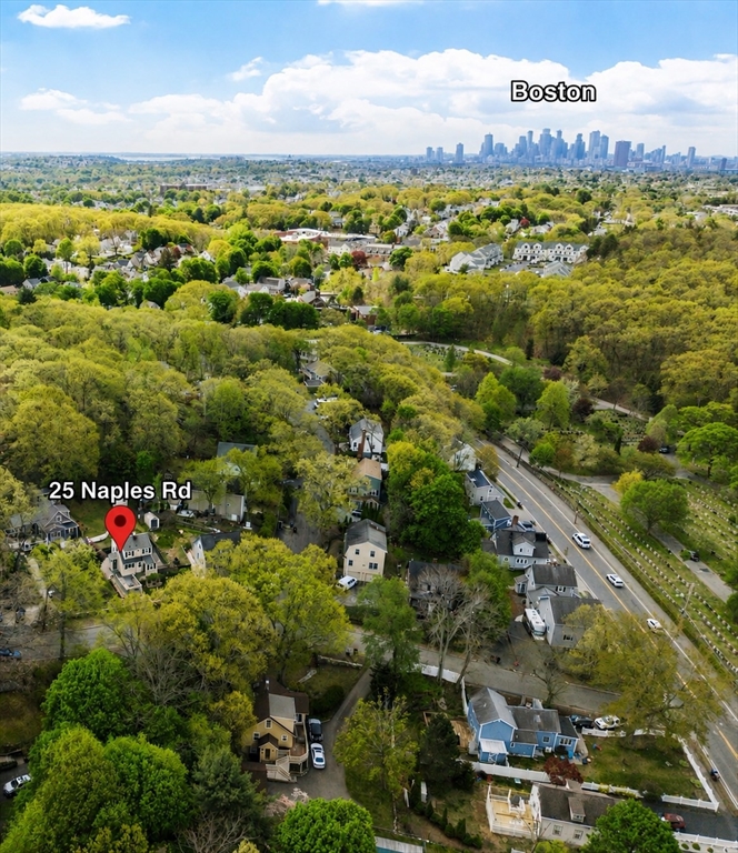 25 Naples Road Melrose, MA 02176 - Photo 36 of 36 a view of a city