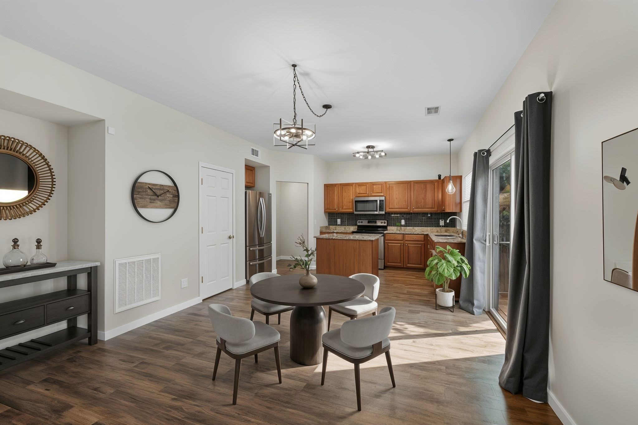 2569 Jordan Ridge Drive Nashville, TN 37218 - Photo 15 of 46 a view of a dining room with furniture and a chandelier