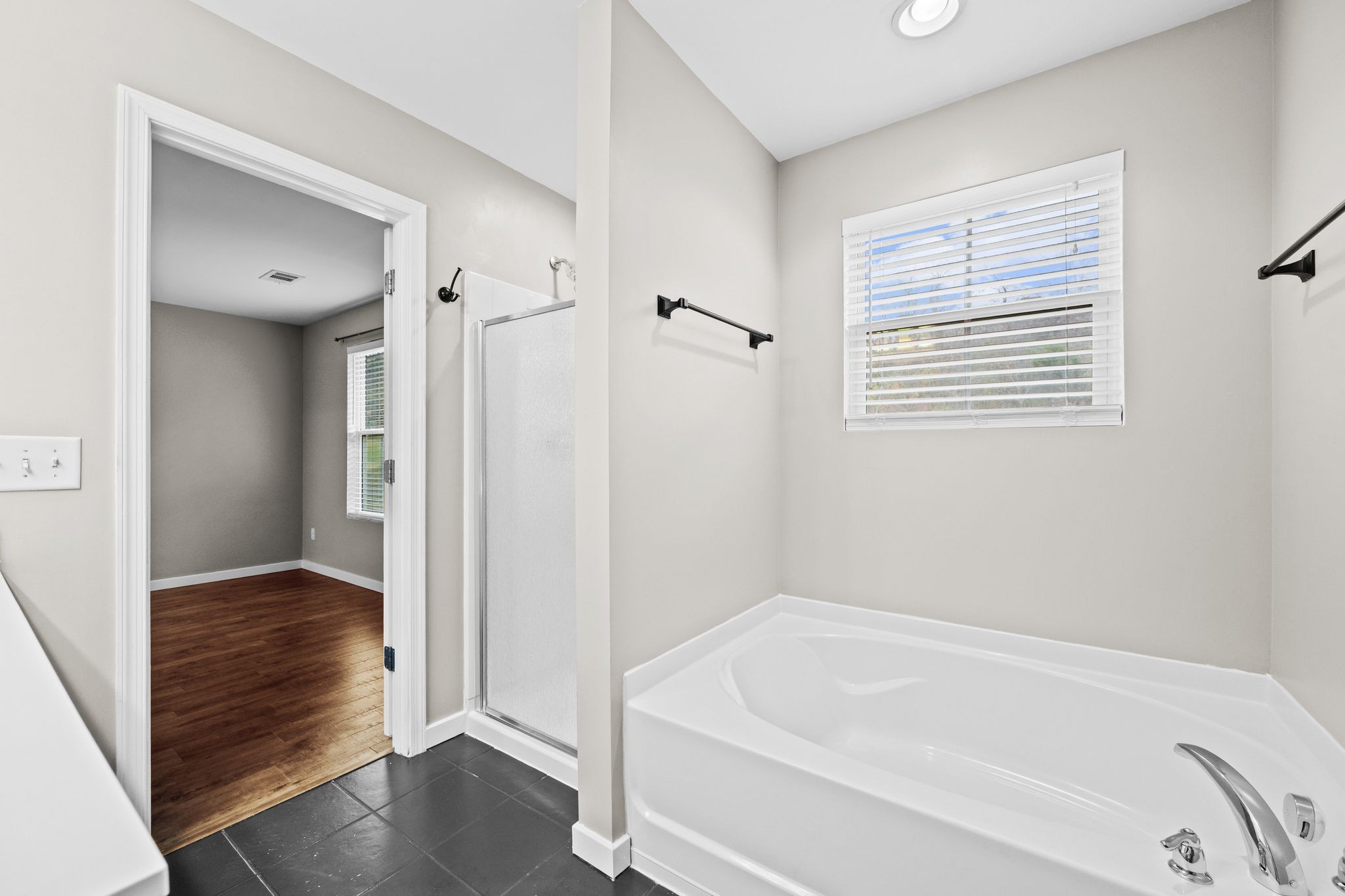 2569 Jordan Ridge Drive Nashville, TN 37218 - Photo 28 of 46 a bathroom with a bathtub and a shower