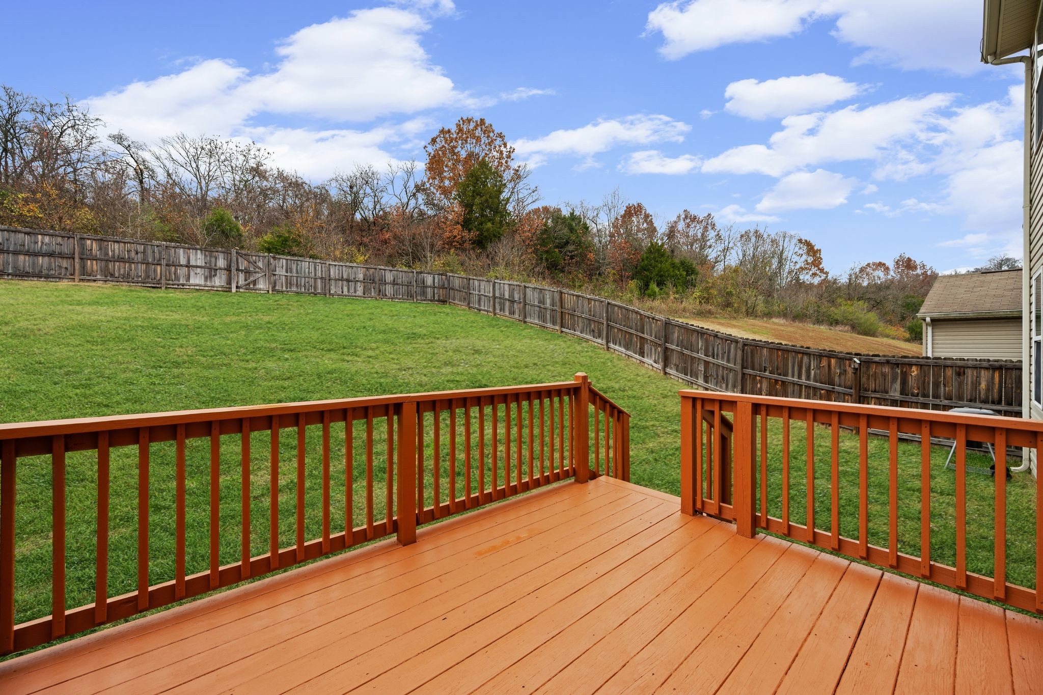 2569 Jordan Ridge Drive Nashville, TN 37218 - Photo 38 of 46 a view of a balcony with wooden floor