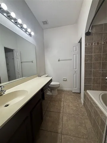 a view of a room with rack on the wall