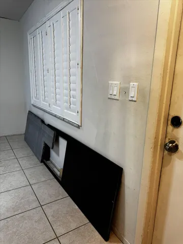 a view of a small space