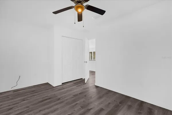 wooden floor in an empty room