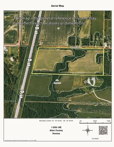 $99,500 | 1775 Nebraska Road, Iola, KS 66749