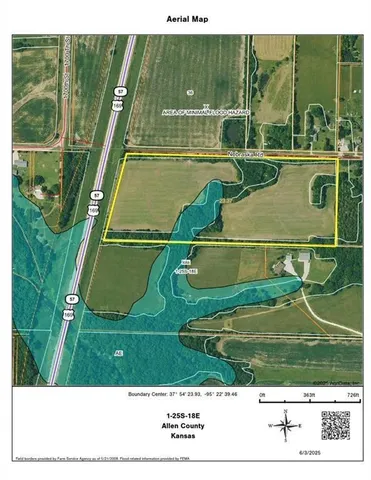 $99,500 | 1775 Nebraska Road, Iola, KS 66749