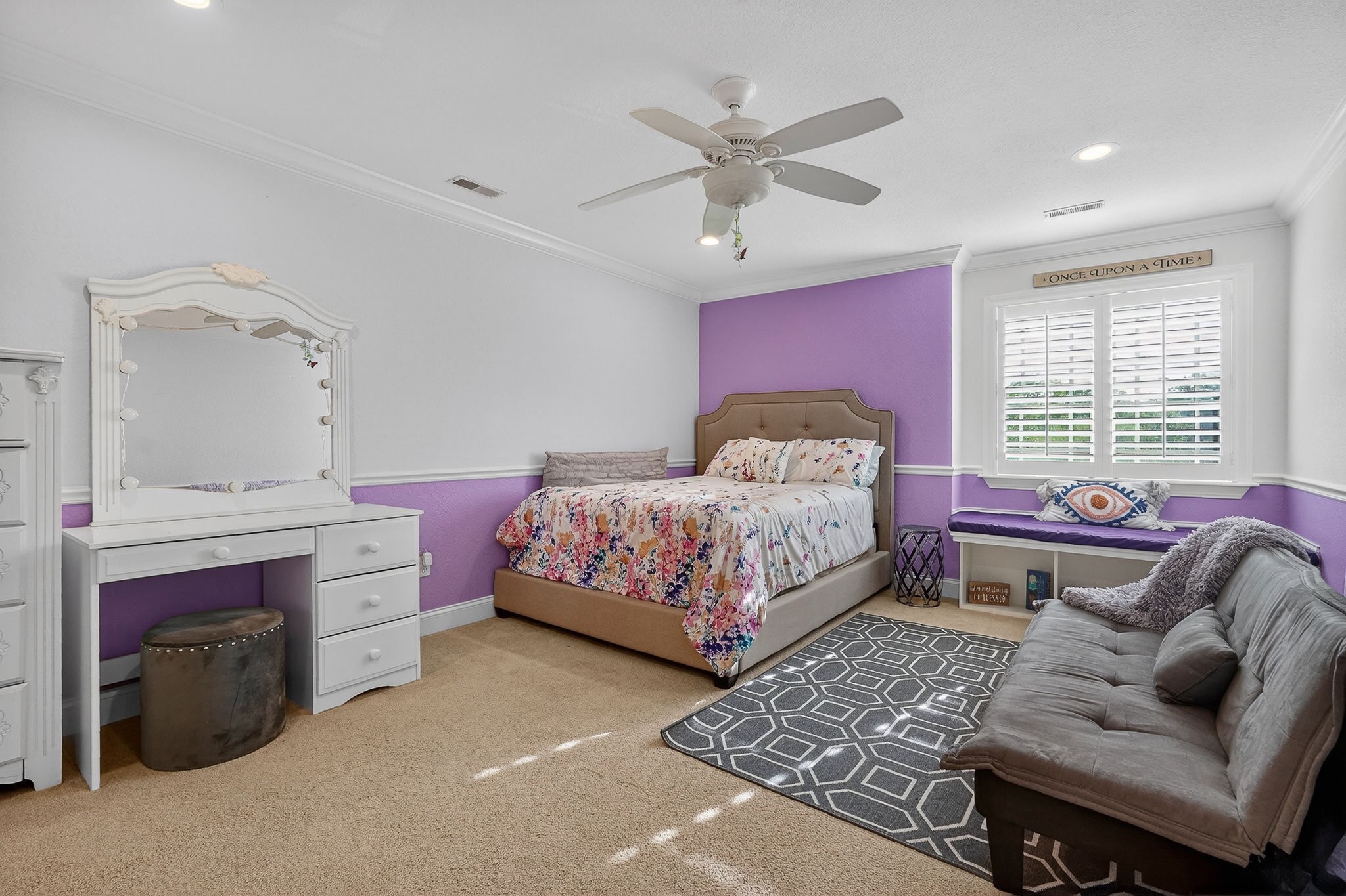 933 John Henry Lewis Road Dunlap, TN 37327 - Photo 45 of 100 a bedroom with a bed and a chandelier
