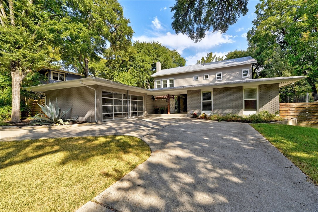 a view of a house with a patio