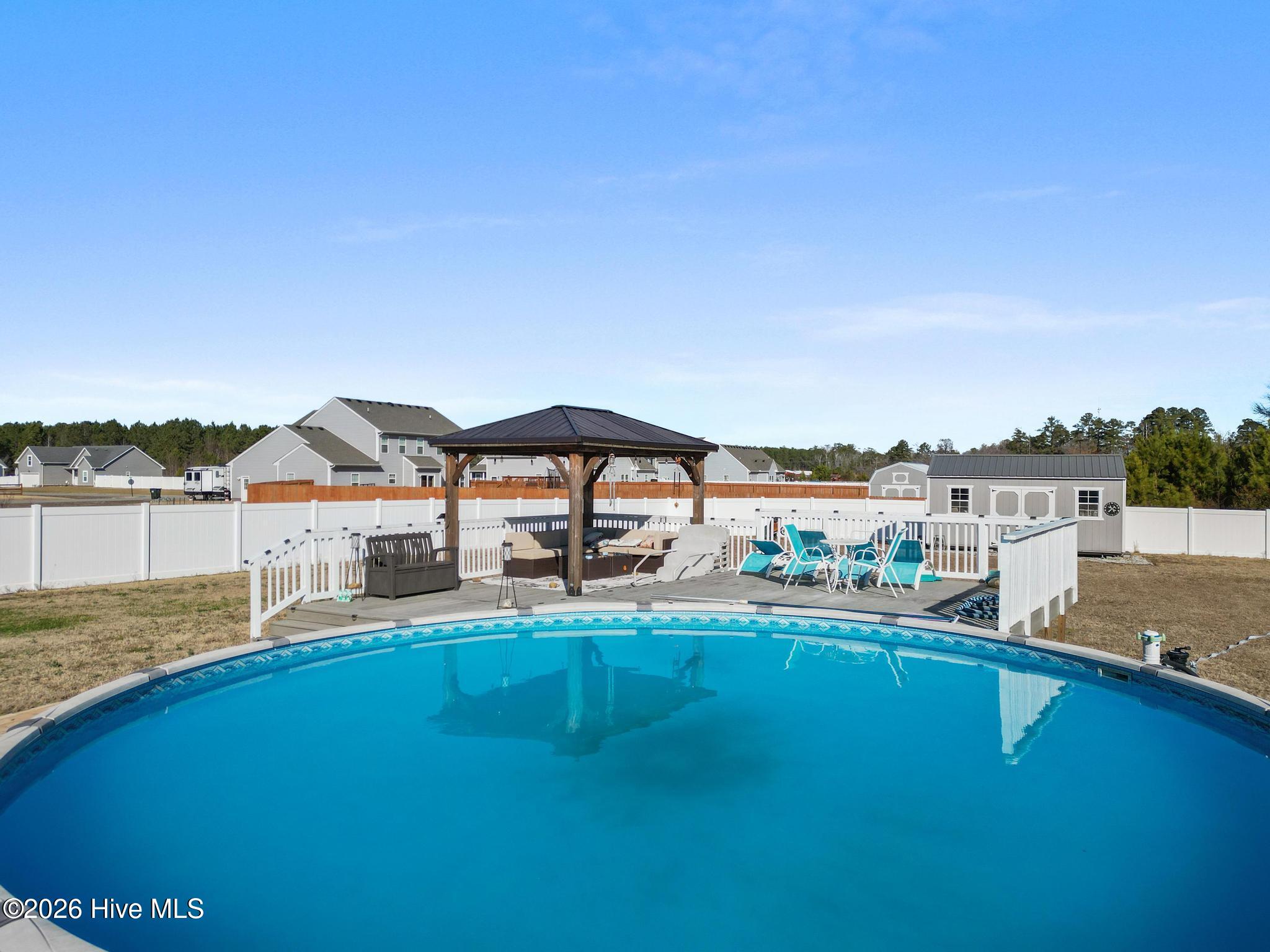 104 Sligo Way Moyock, NC 27958 - Photo 35 of 69 Pool, Gazebo & pool deck