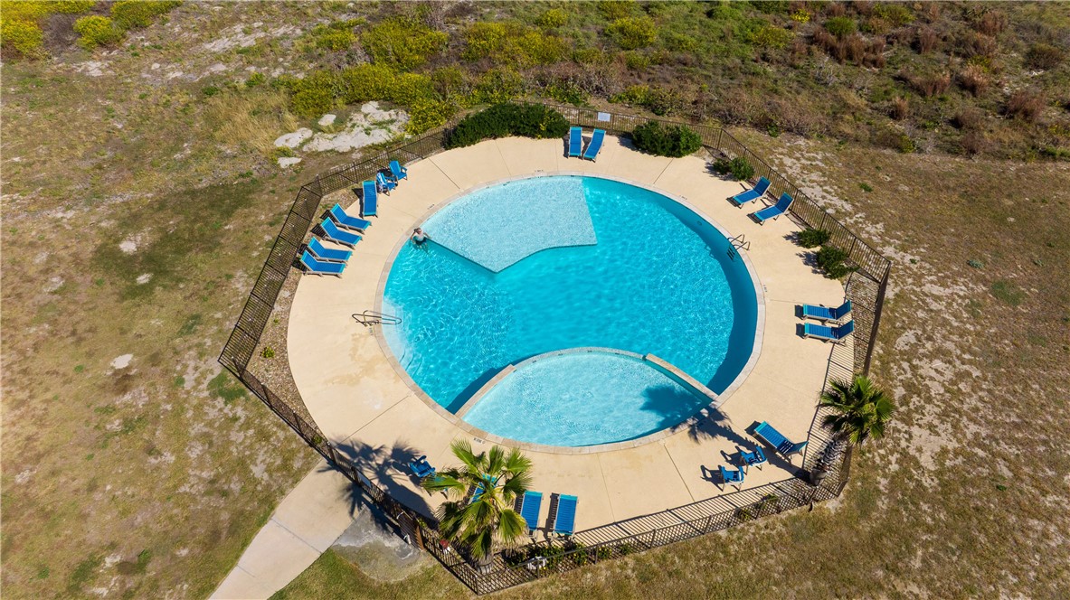 14814 Whitecap Boulevard Corpus Christi, TX 78418 - Photo 37 of 40 an aerial view of a swimming pool