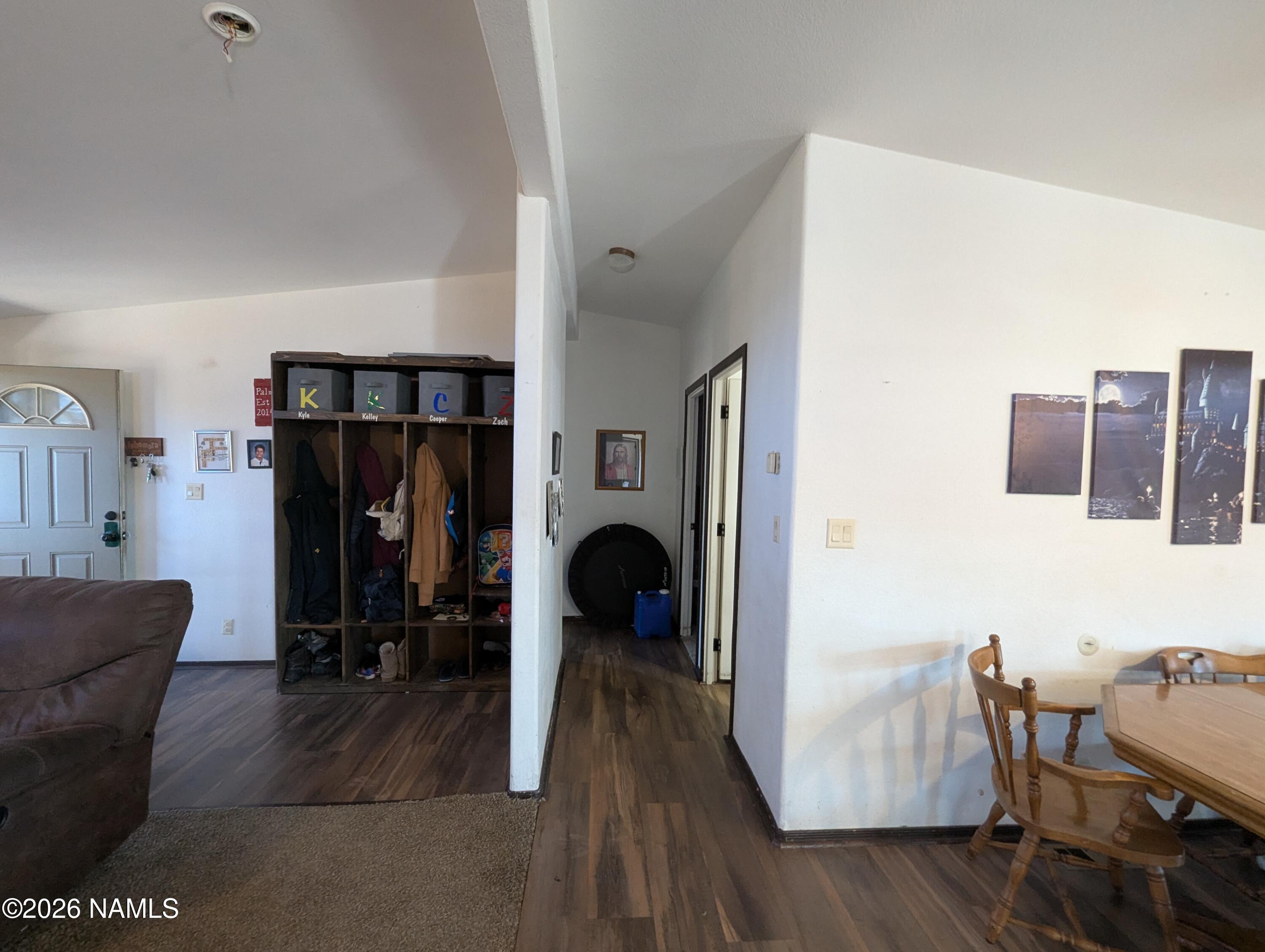 2186 East Clear Point Way Williams, AZ 86046 - Photo 7 of 43 a living room with furniture and a fireplace