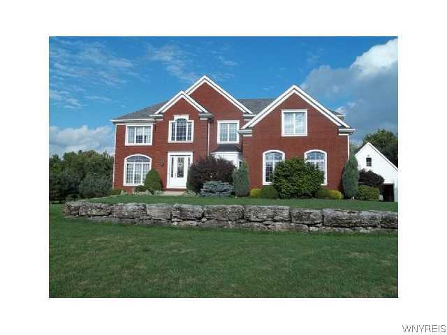4985 Goodrich Road Clarence, NY 14031 - Photo 1 of 1 Exterior Front. SPECTACULAR GROUNDS ON ALMOST 3 AC