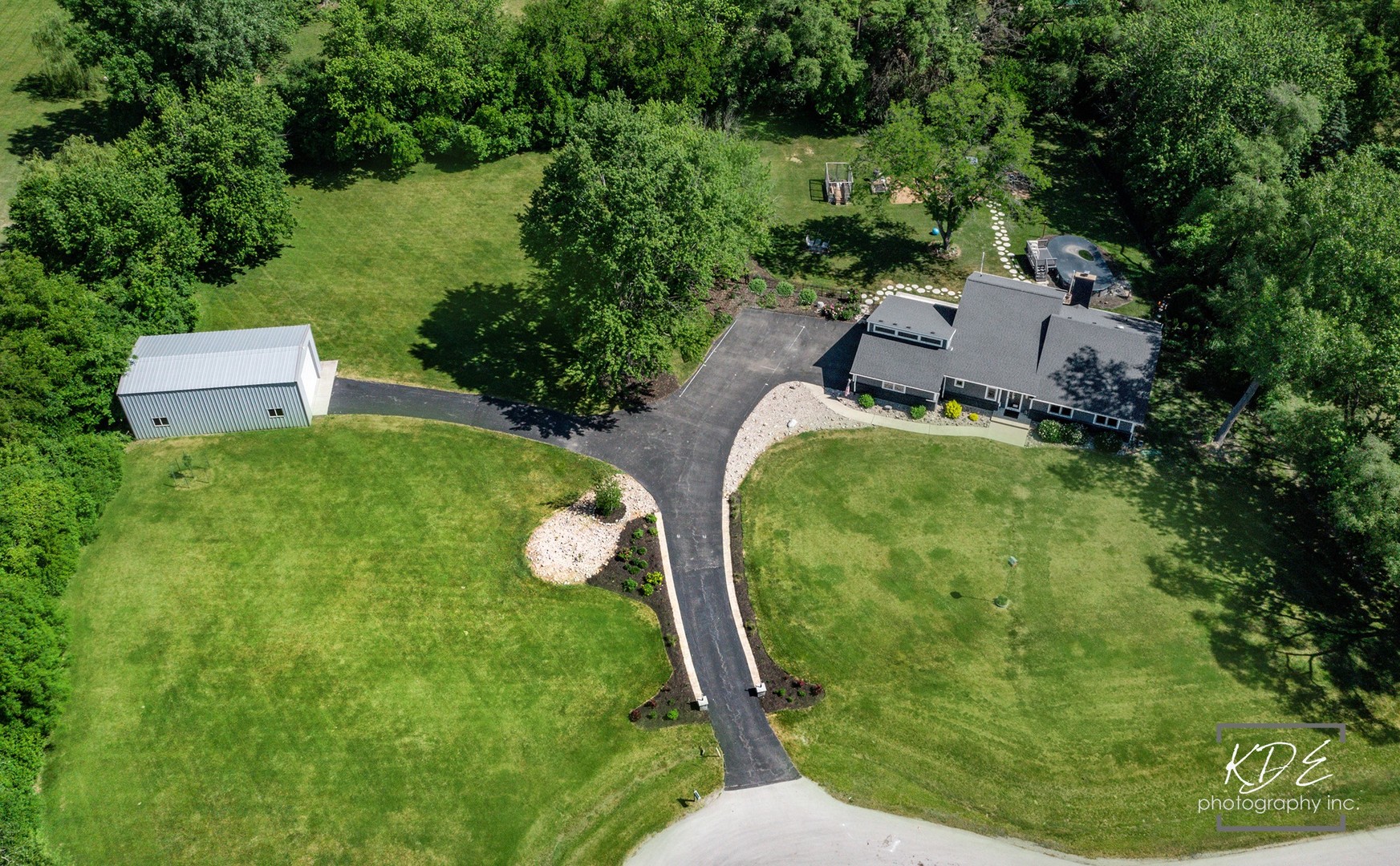 27W320 80th Street Naperville, IL 60565 - Photo 32 of 37 an aerial view of residential house with outdoor space
