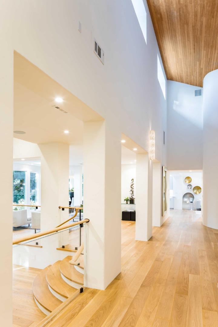953 Roble Ridge Road Palo Alto, CA 94306 - Photo 9 of 50 a view of a living room and kitchen