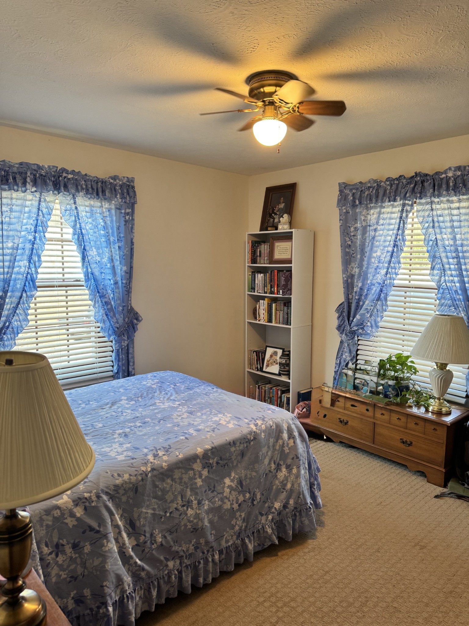 267 Difficult Road Pleasant Shade, TN 37145 - Photo 20 of 20 a bed sitting in a room next to a window